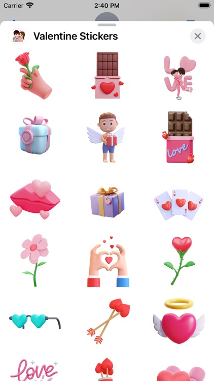 Valentine Stickers - WASticker screenshot-4