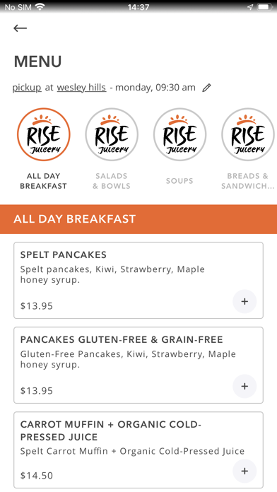 Rise Juicery screenshot 3