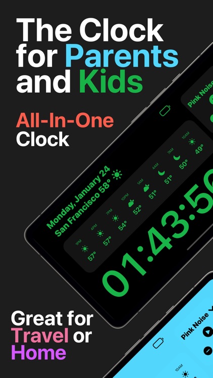 Bedtime Clock: Parents & Kids