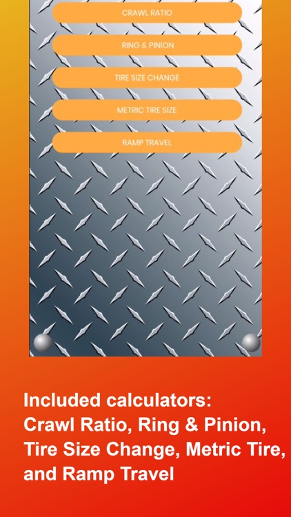 4x4 and Off-Road Calculators