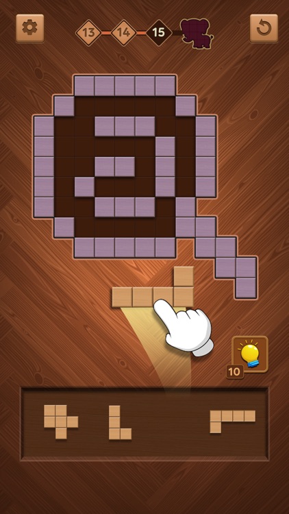 Jigsaw Wood Block screenshot-3