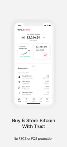 Bildschirmfoto 3 Mode: Buy, Earn & Grow Bitcoin iphone