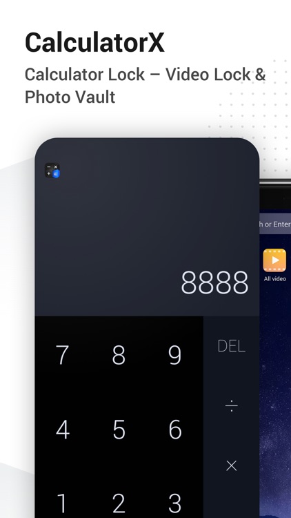 CalculatorX - Calculator Lock