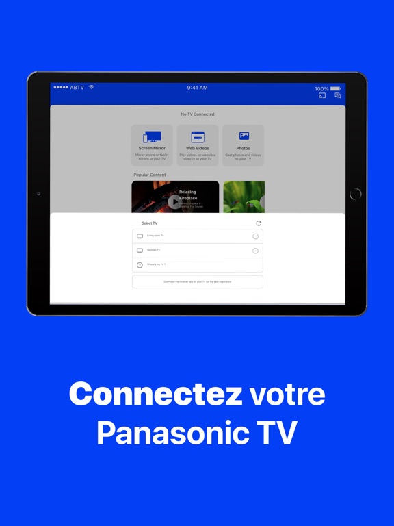 Screen Mirroring Panasonic TV Screen Mirroring Panasonic TV