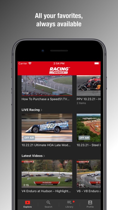 RacingAmerica.tv Screenshot