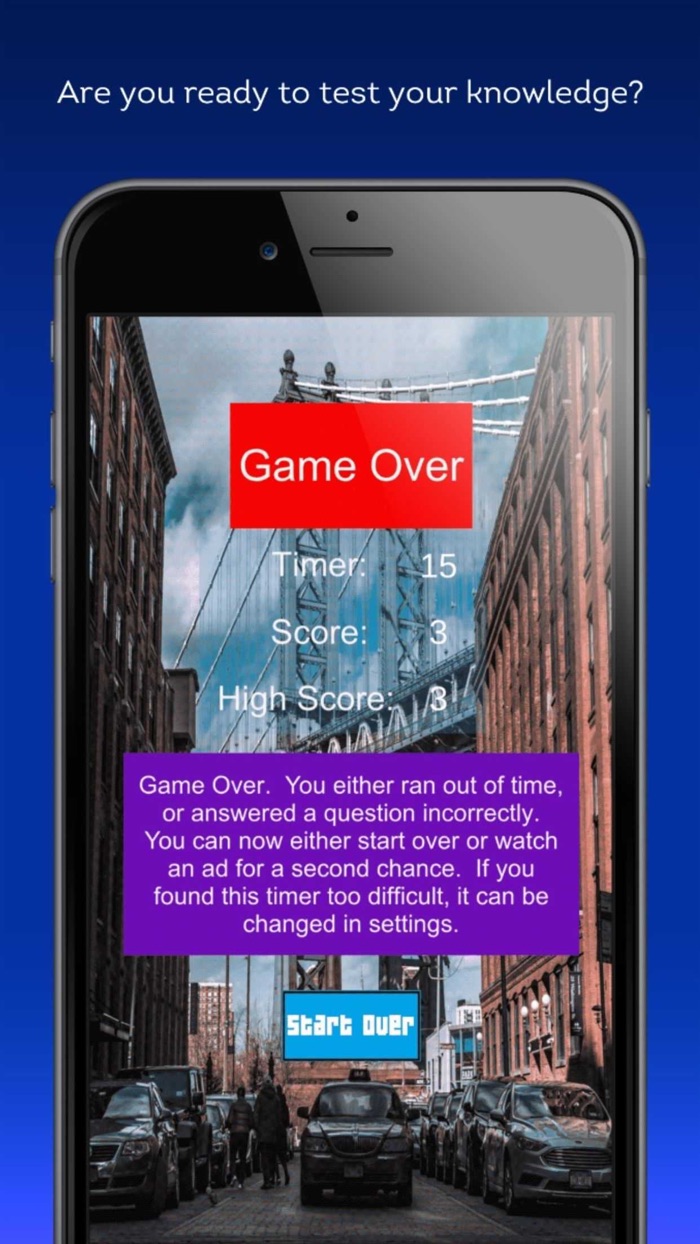 US History Trivia Game