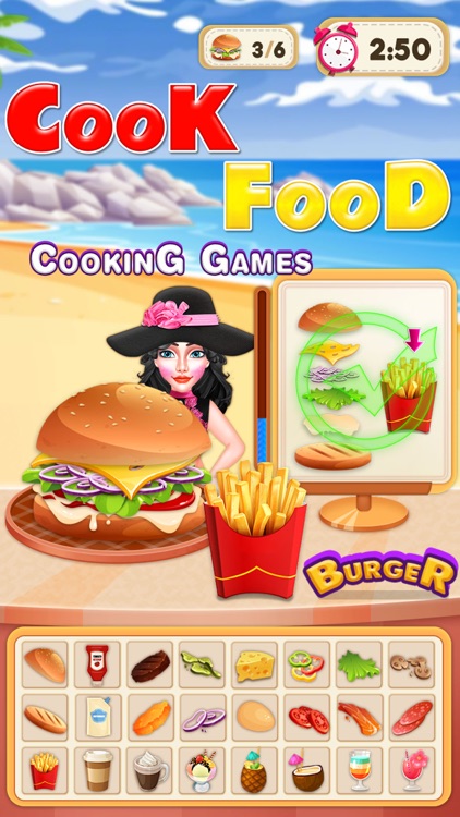 Cook-Book Food Cooking Games