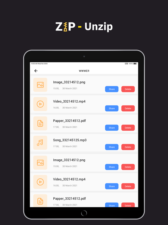 Zip Extractor - Unzip Files screenshot 4