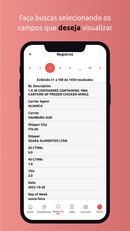 DataLiner Mobile App