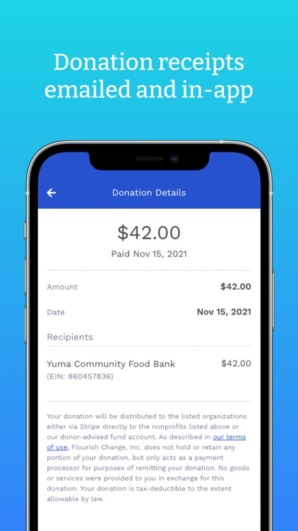 RoundUp App: Donate Change screenshot-4