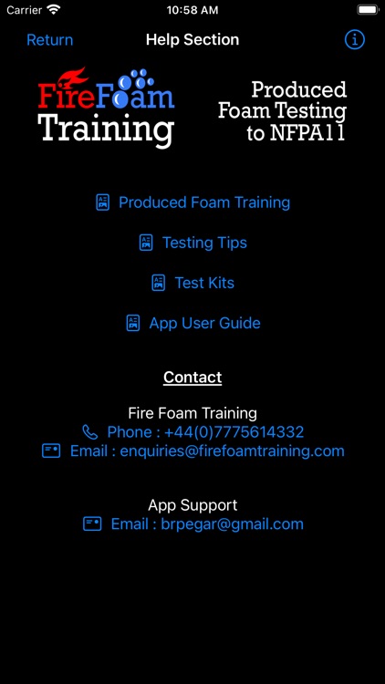 Produced Foam Testing screenshot-7