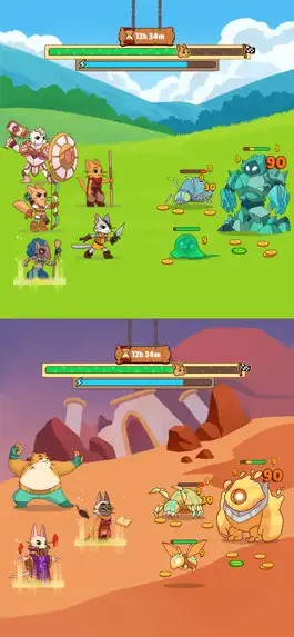 Game screenshot Котики-кликеры - RPG героями mod apk