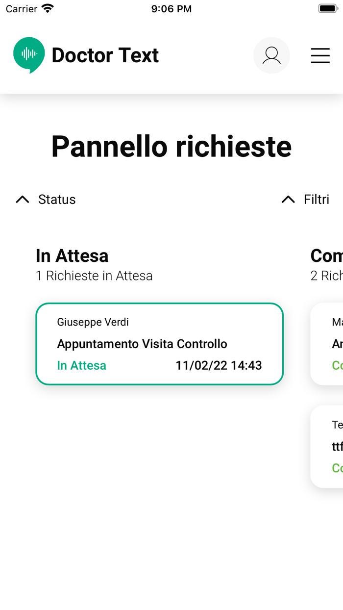 DoctorText Dashboard