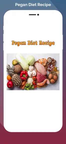 Game screenshot Pegan Diet Recipe mod apk