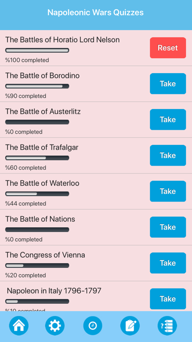 The Napoleonic Wars Quiz screenshot 2