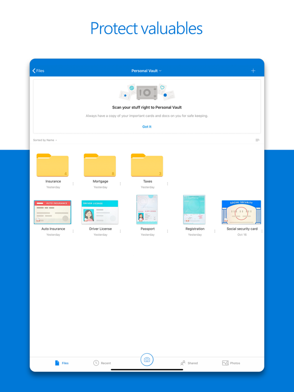 Microsoft OneDrive screenshot 3