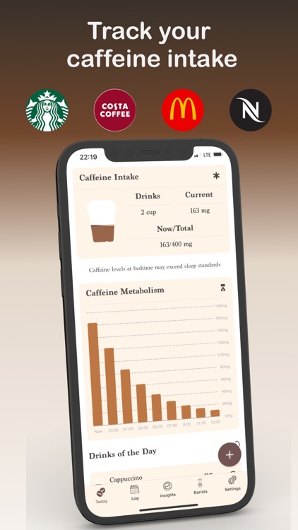 Barista Log - Caffeine Tracker