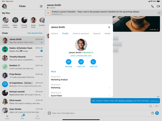 Zoho Cliq - Team Communication screenshot 2