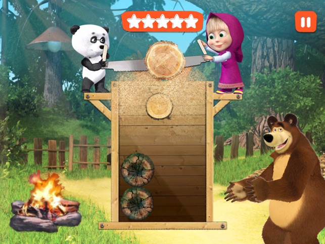 Masha and the Bear: Trò chơi