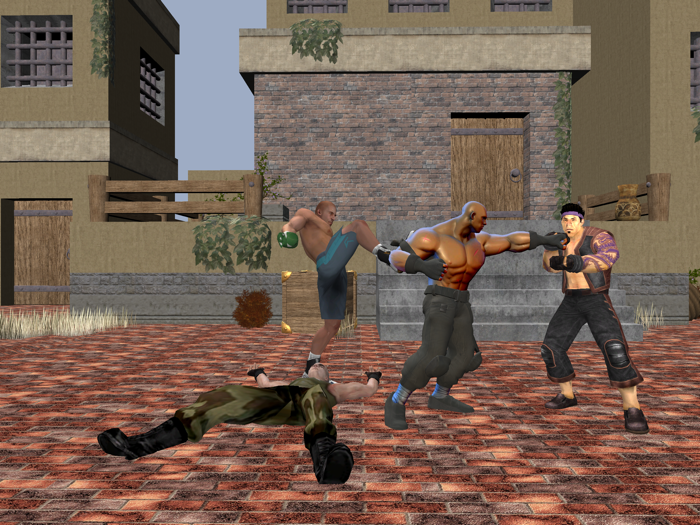 Luchador callejero juegos de