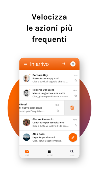 Virgilio Mail - Email App screenshot 4