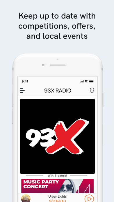 93X RADIO screenshot 3