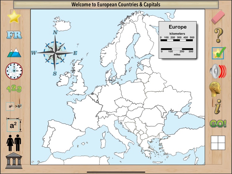 European Countries & Capitals