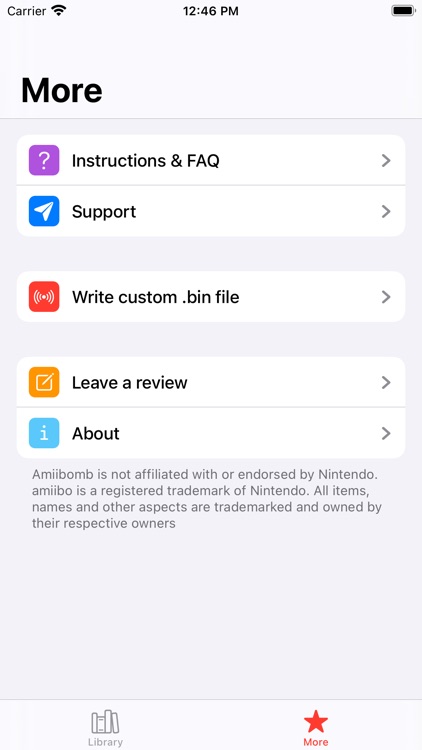 Amiibomb - NFC Tool for Amiibo screenshot-1