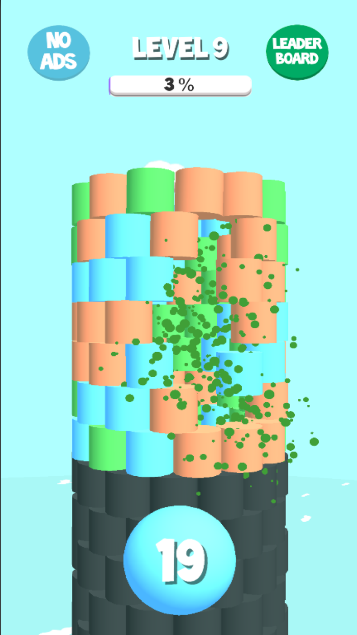 Stack Tower Shooter 3D