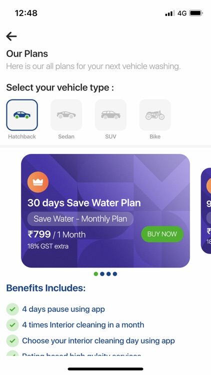 Limpiar - Daily Car wash app