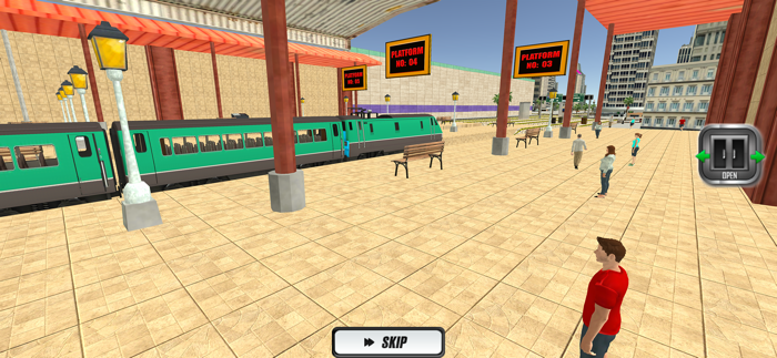 Realistic Train Driver Journey