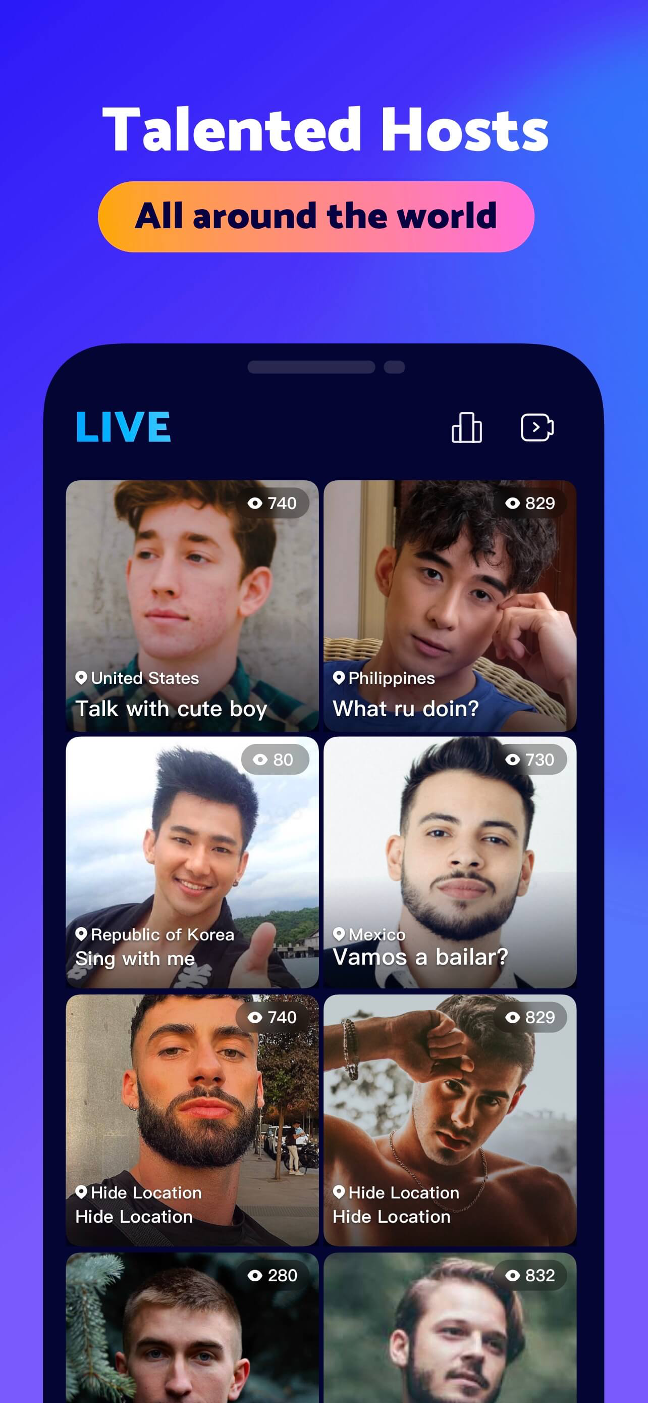 Gay chat live