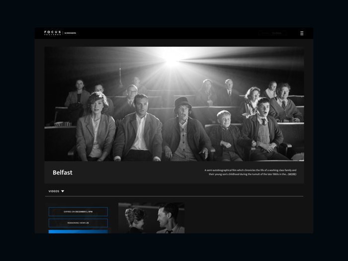 Focus Features Screeners