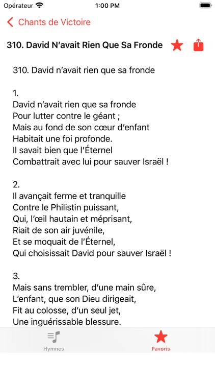 Chants de Victoire screenshot-3