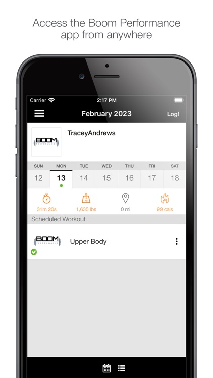 Boom Performance Fairhope App