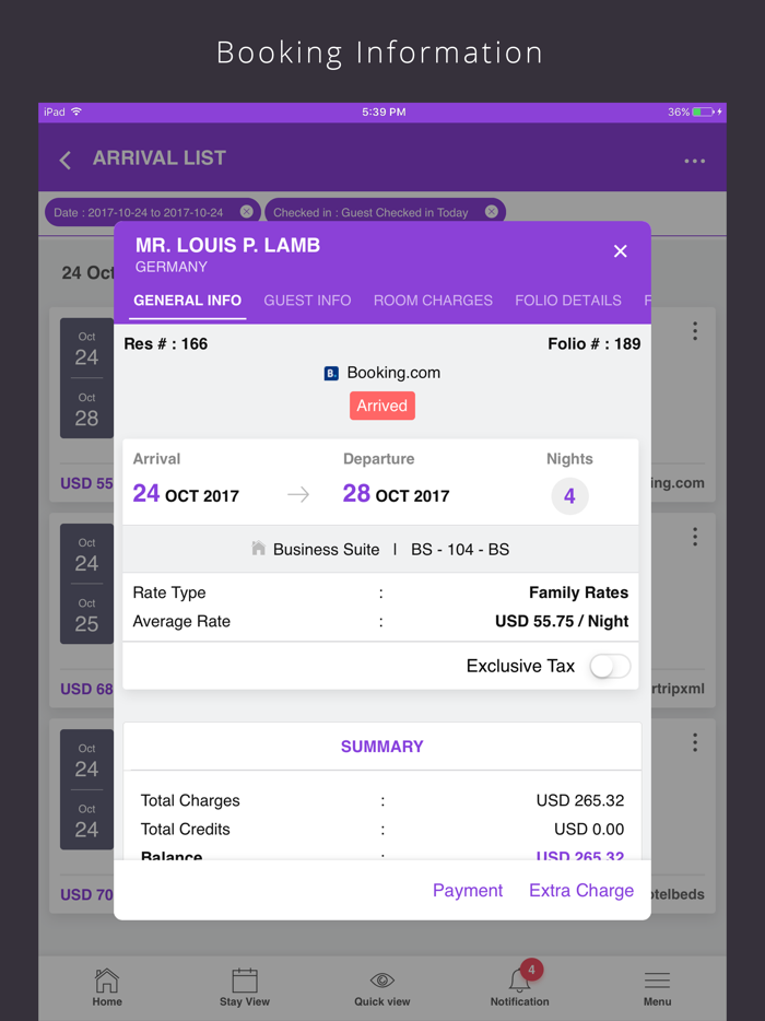 TripiCloud Hotel PMS and CMS