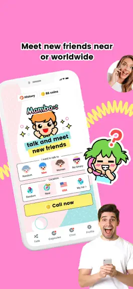 Game screenshot Mambo - Make friends online apk