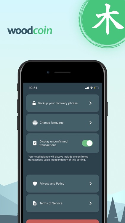 WoodcoinWallet screenshot-4
