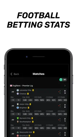 Game screenshot Footy Stats Live Football Tips mod apk