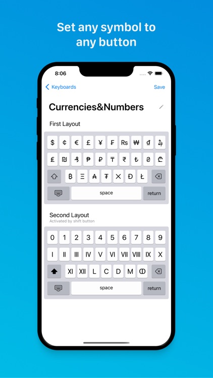 xkbrd - Keyboard for iPhone