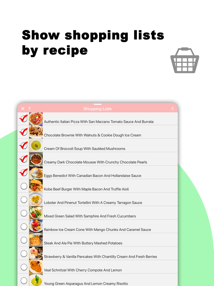 Recipe Selfie Cooking App