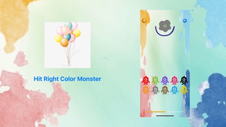 Hit Right Color Monster