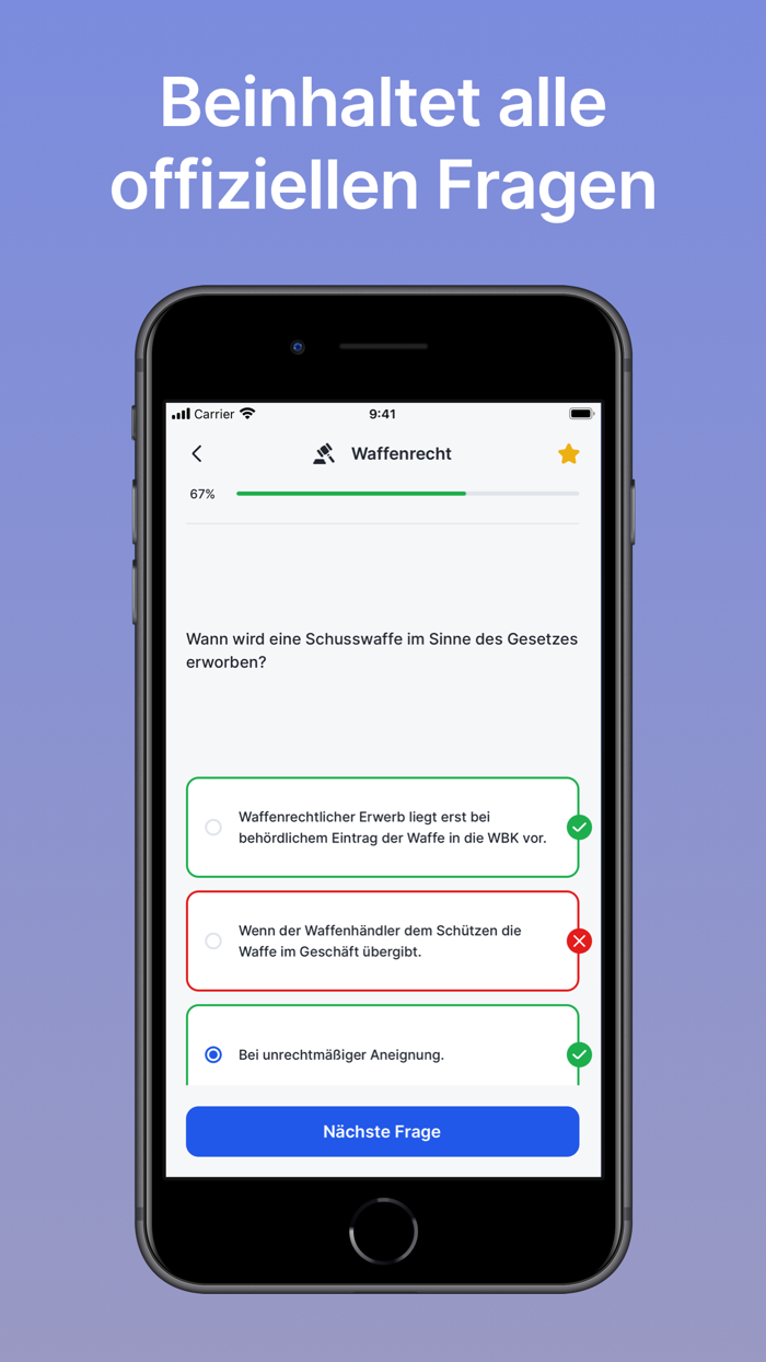 Waffensachkunde-Trainer