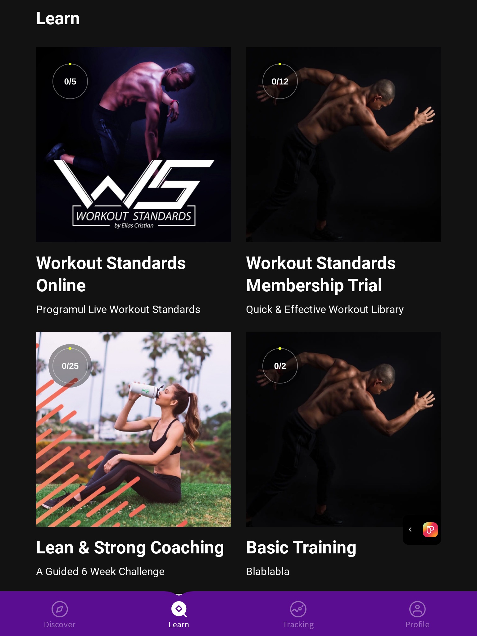 Workout Standards screenshot 4