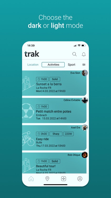 Trak - together for sport screenshot-5