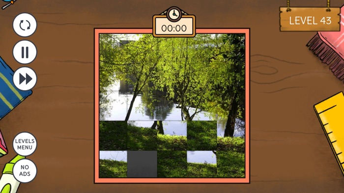 Sliding Puzzle Shuffle