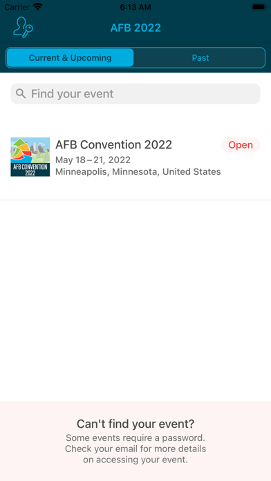 How to cancel & delete AFB Convention 2019 from iphone & ipad 2