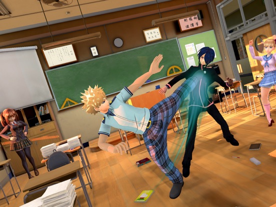Anime High School Days Life 3D screenshot 2