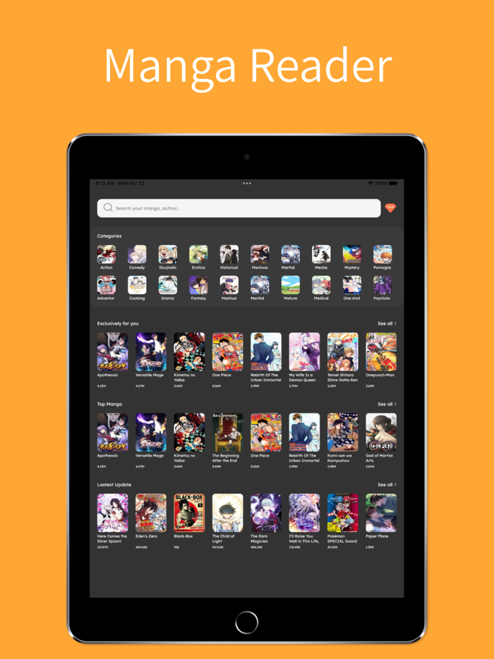 Manga Reader- Reader Manga App