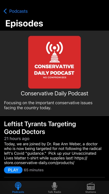 Conservative Talk Radio screenshot-7